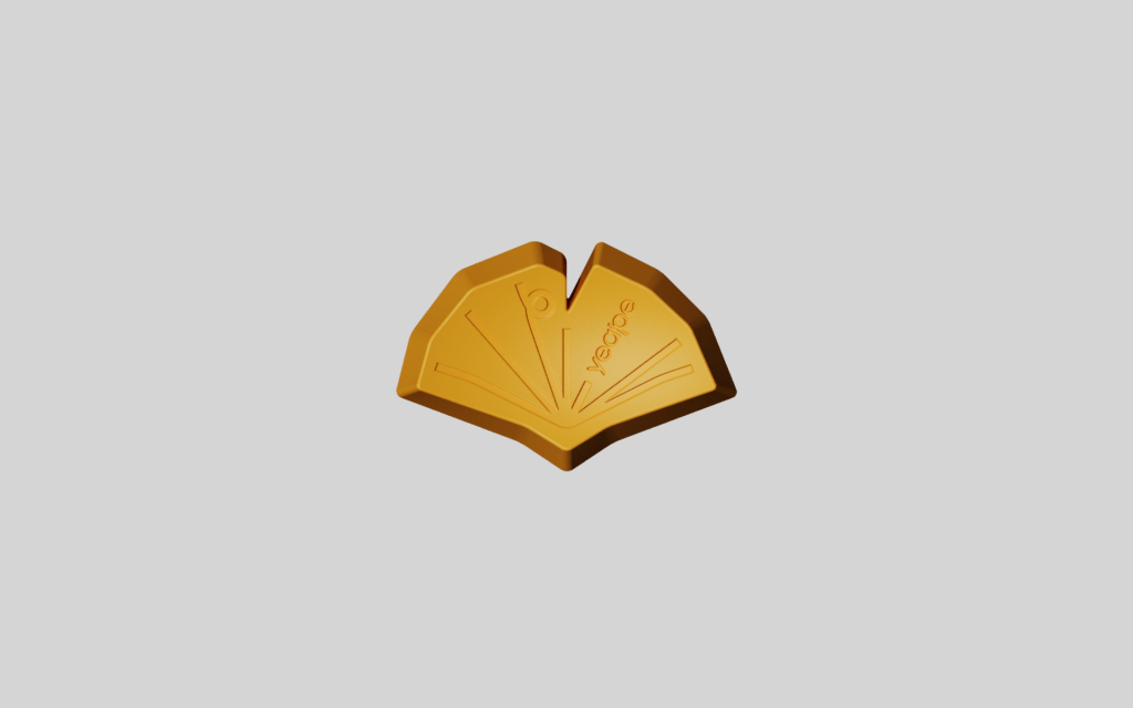 Ginkgo Leaf Crayon&nbsp;Magnet